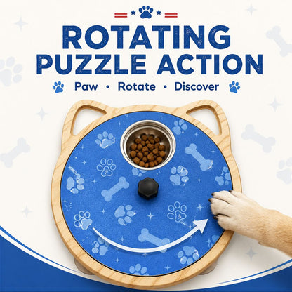 Dog Nail Scratch Board & Treat Puzzle – No Clippers