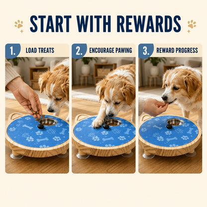 Dog Nail Scratch Board & Treat Puzzle – No Clippers