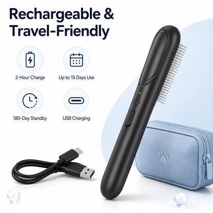 Electric Flea Comb – Spray-Free Flea Checks at Home