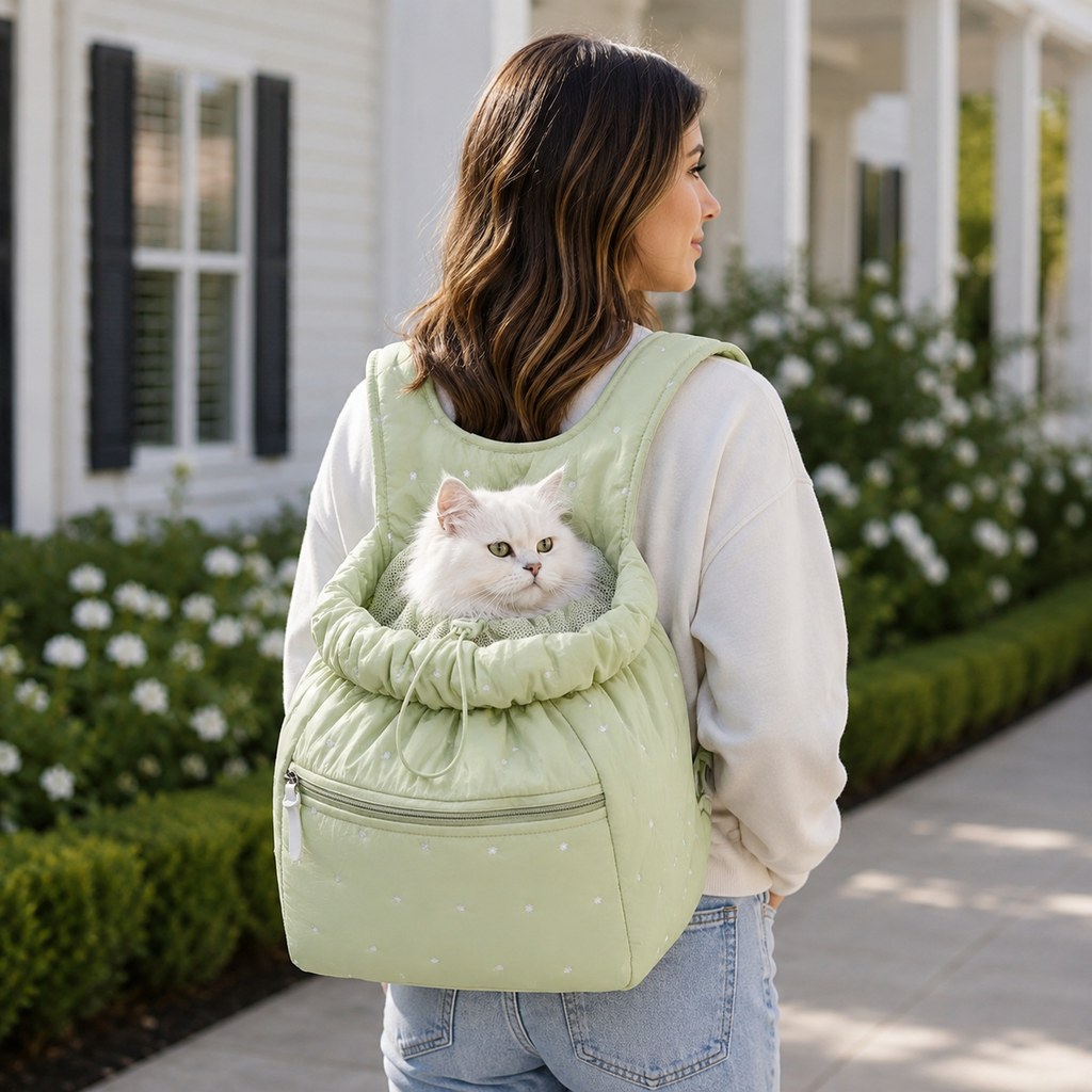 Hands-Free Pet Carrier Backpack – Breathable & Light