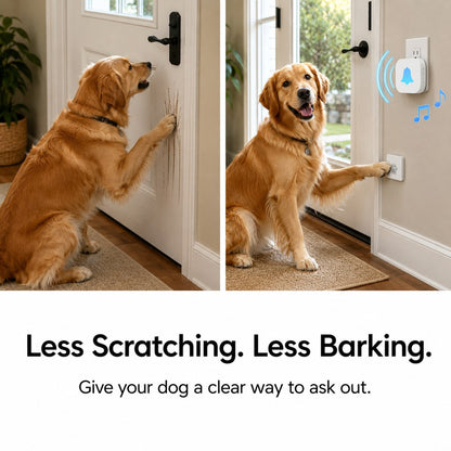 Wireless Dog Doorbell – Easy Potty Training