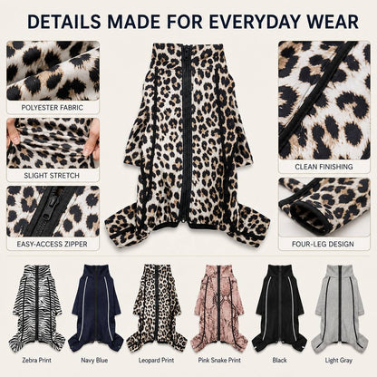 Four-Leg Dog Jumpsuit – Contains Loose Fur & Dirt