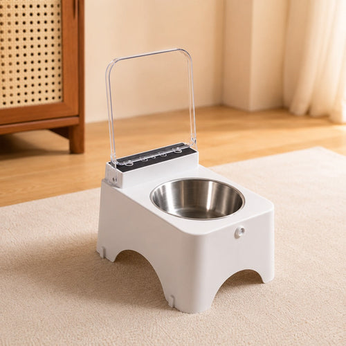 Smart Auto-Opening Cat Bowl – Dustproof, Fresher Food