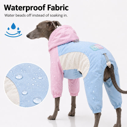 Waterproof Dog Rain Suit – Full-Body Mud Protection