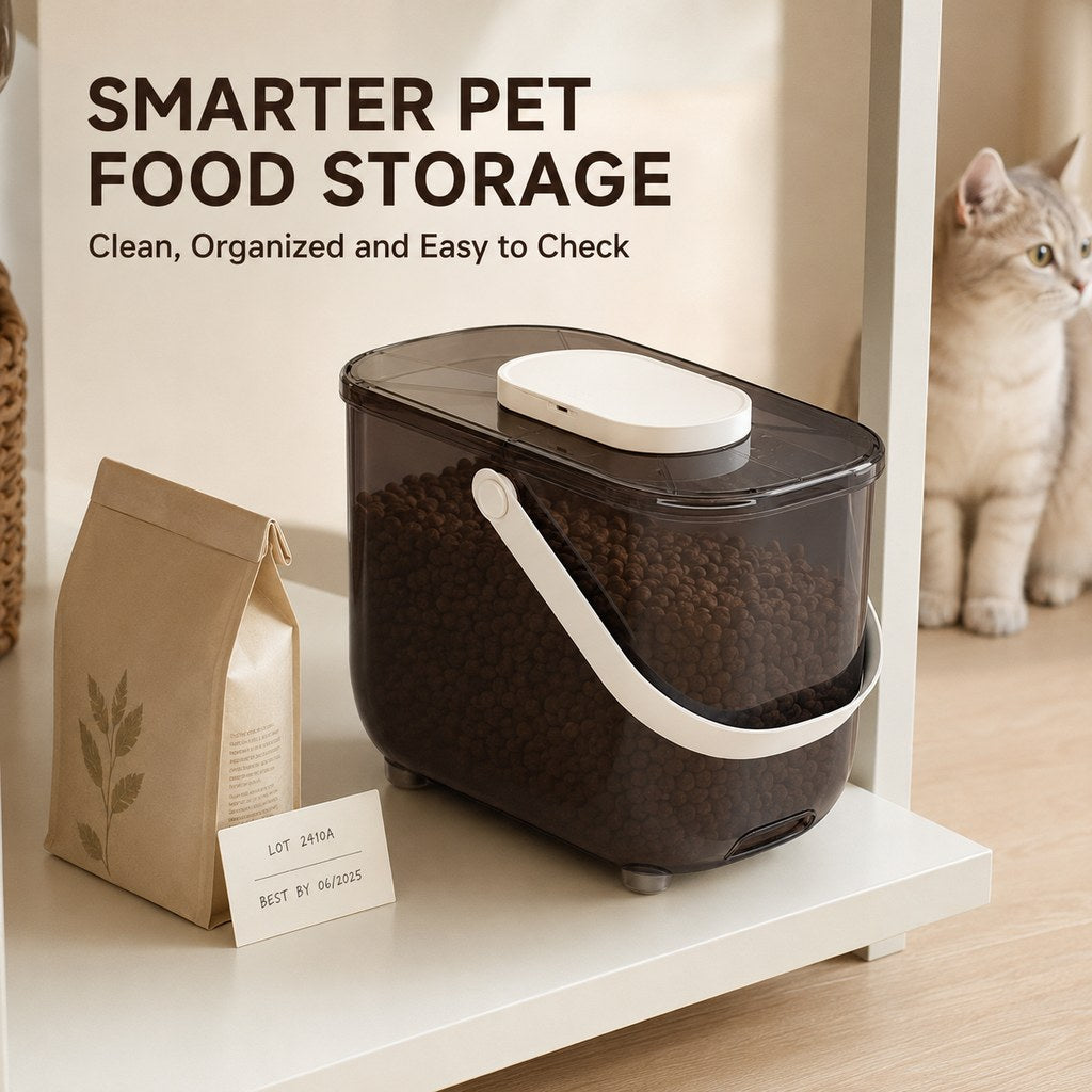 10L Vacuum Pet Food Container – Keeps Food Fresh