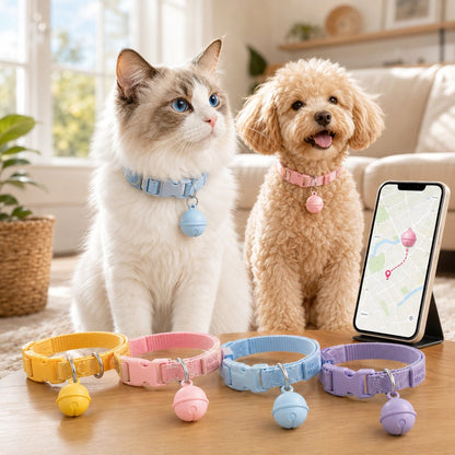 Smart Tracker Bell Collar – Find Hiding Pets Fast