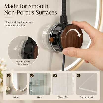 Hands-Free Pet Hair Dryer Holder – 360° Flexible Arm