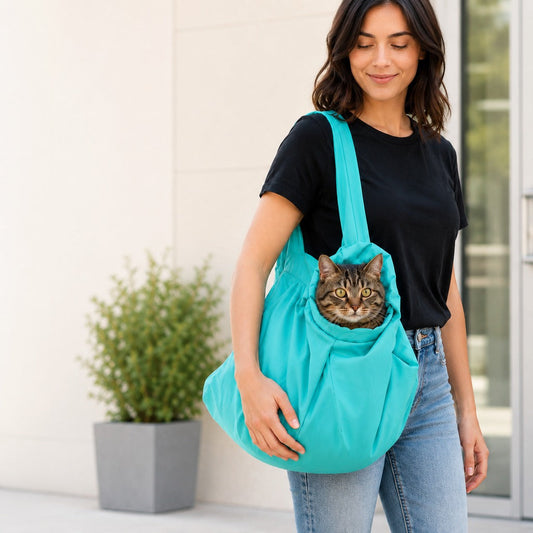 Soft Cat Grooming Bag – Scratch-Free Vet Visits & Trims