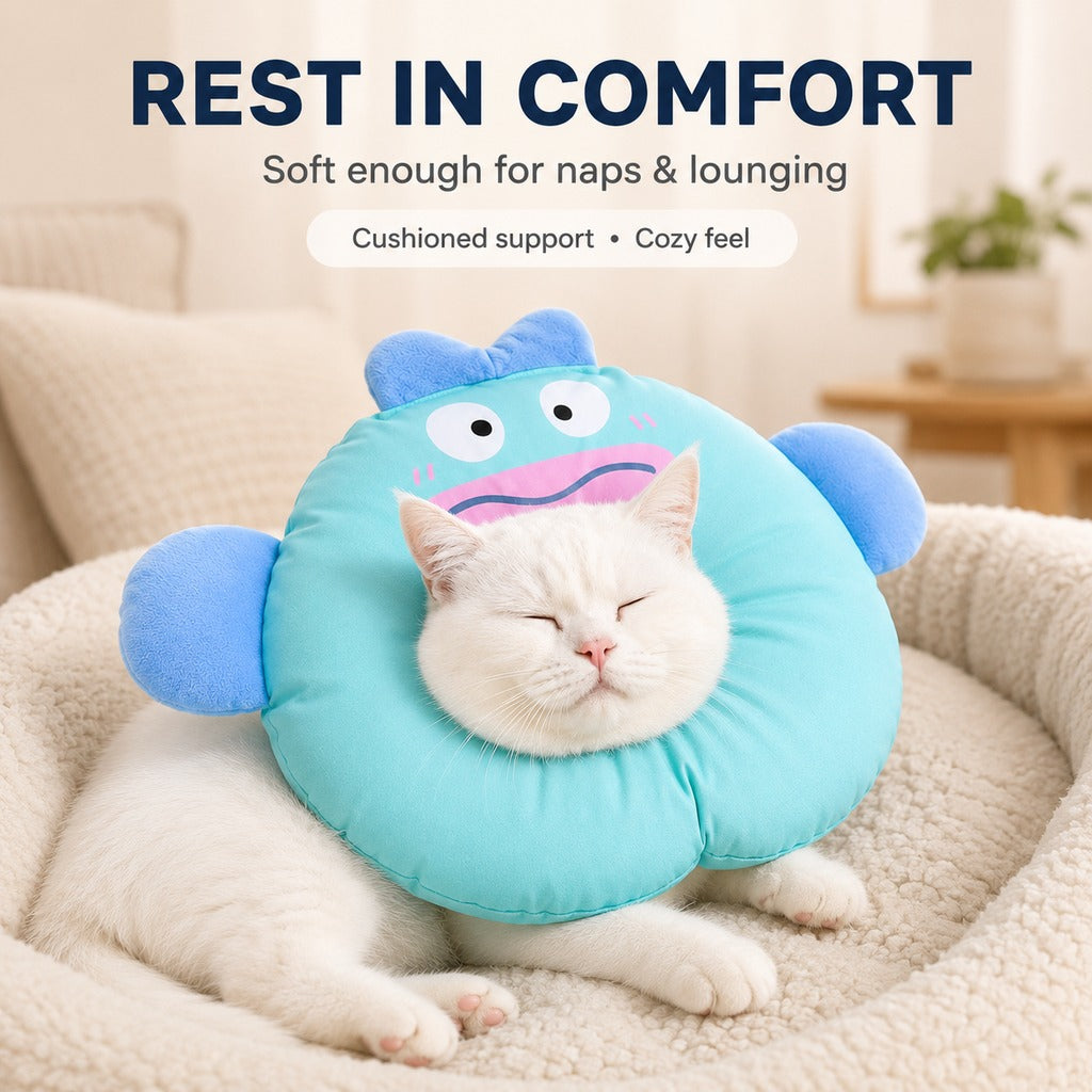 Soft Cat Recovery Collar – Eat & Sleep Comfortably