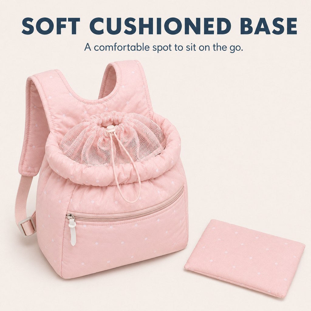 Hands-Free Pet Carrier Backpack – Breathable & Light