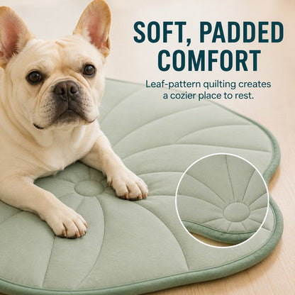 Lotus Leaf Cooling Pet Mat – Reversible & Washable