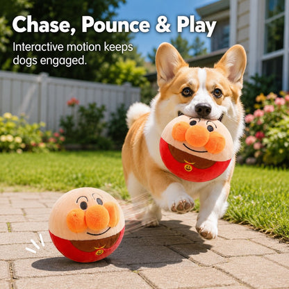Electric Bouncing Plush Dog Toy – Indoor Chase Fun