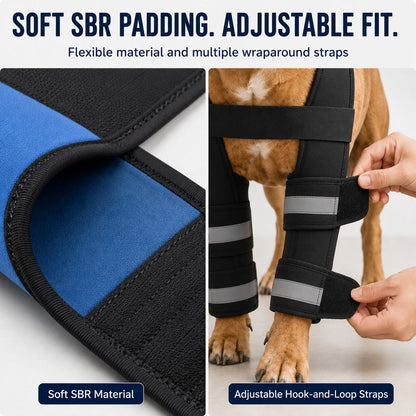 Double Front Leg Dog Brace – Steadier Walking
