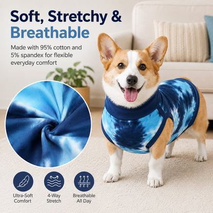 Spay & Neuter Recovery Onesie – Soft Anti-Lick