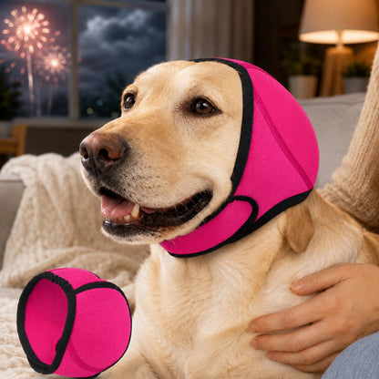 Dog Ear Cover – Keeps Water Out & Calms Noise Stress