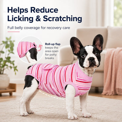 Breathable Dog Recovery Suit – Soft Cone Alternative