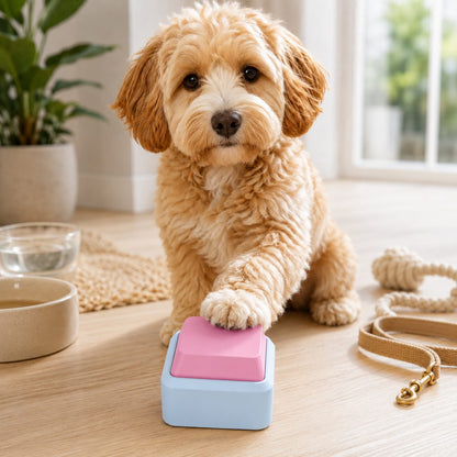 Recordable Pet Talking Buttons – Teach Your Pet to Ask