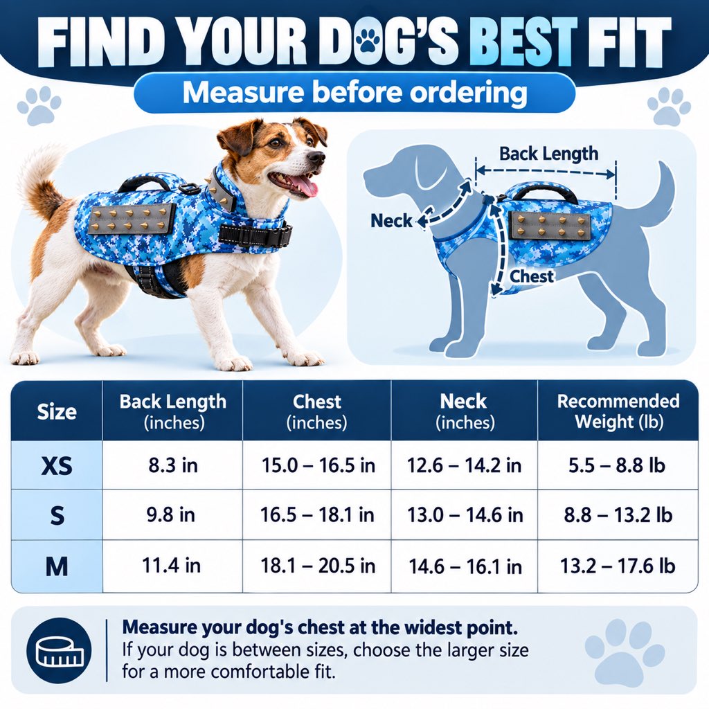 Anti-Bite Protective Dog Vest – Neck & Body Guard