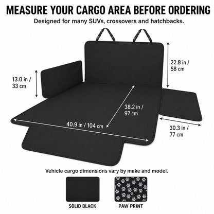 SUV Cargo Liner for Dogs – Mud, Hair & Bumper Guard