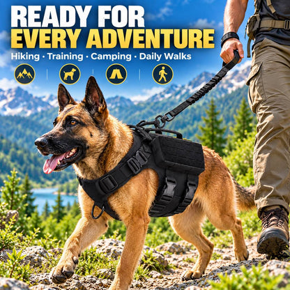 Tactical Dog Harness Vest – Better Outdoor Control