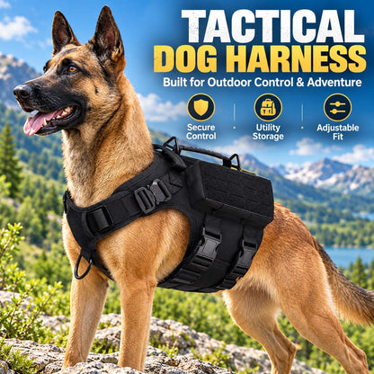 Tactical Dog Harness Vest – Better Outdoor Control