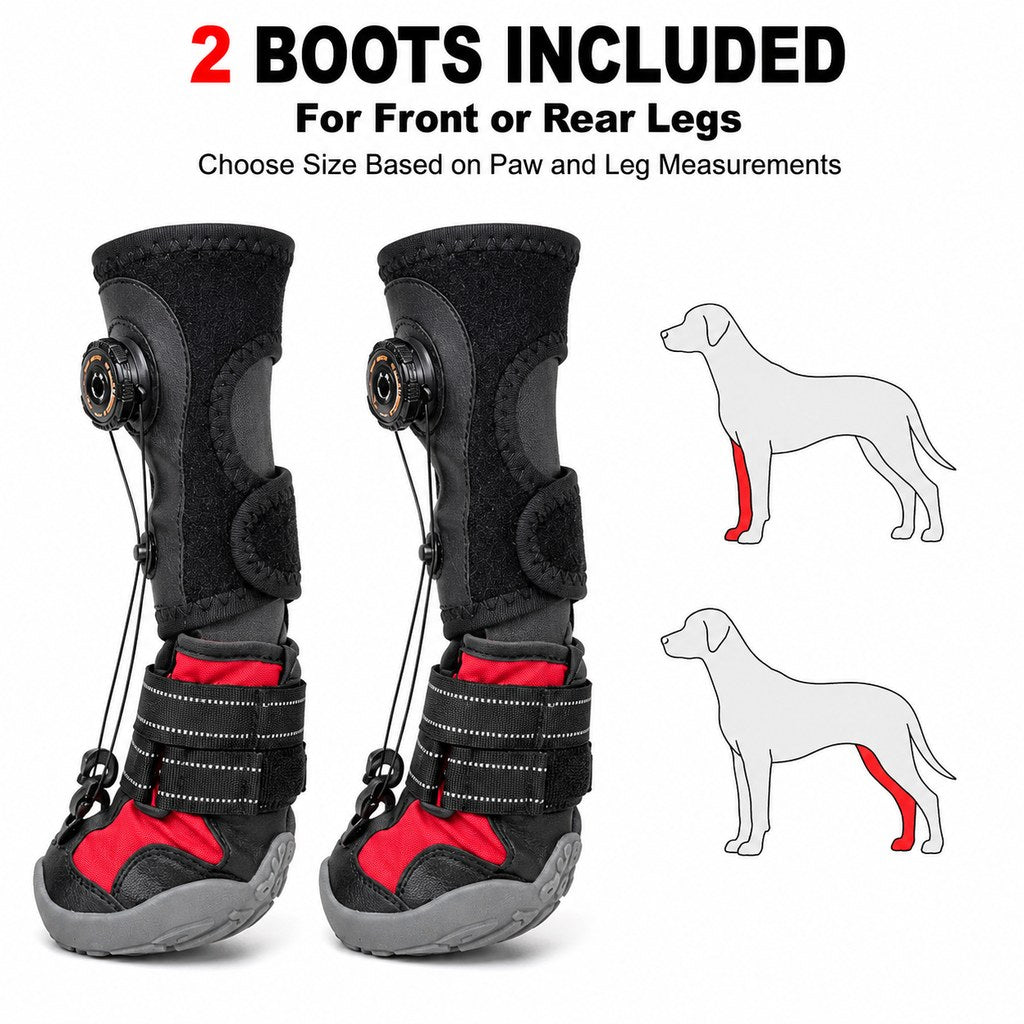 Paw-Lift Support Dog Boots – Stops Paw Dragging