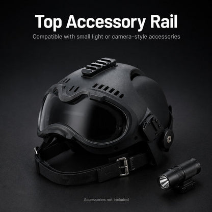 Tactical Dog Helmet with Goggles – Eye Protection Outdoors