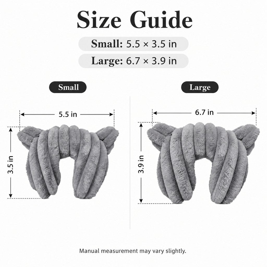 U-Shaped Pet Neck Pillow – Comfy Nap Support