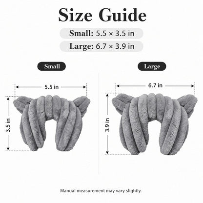 U-Shaped Pet Neck Pillow – Comfy Nap Support