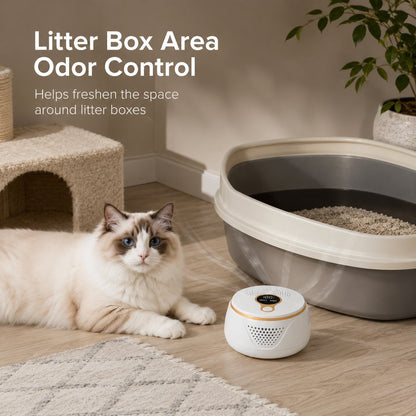 Rechargeable Pet Odor Eliminator – Fresher Litter Areas
