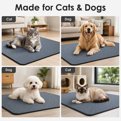 Washable Pet Pee Pad – Absorbent Non-Slip Mat
