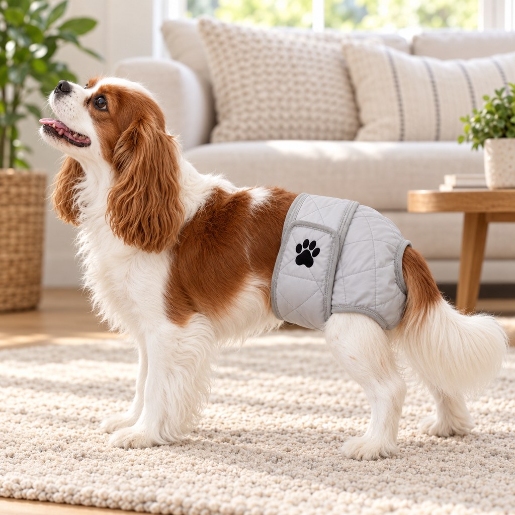 Washable Female Dog Diaper – Heat & Leak Protection