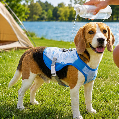 Dog Cooling Sun Vest – Water-Activated Heat Relief