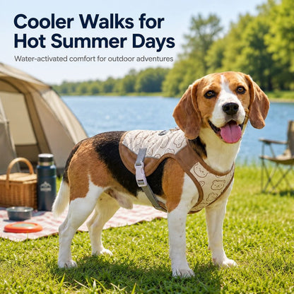 Dog Cooling Sun Vest – Water-Activated Heat Relief