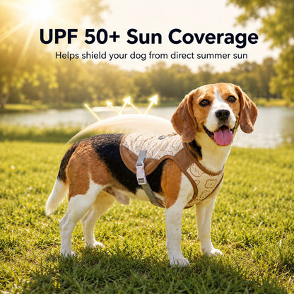 Dog Cooling Sun Vest – Water-Activated Heat Relief