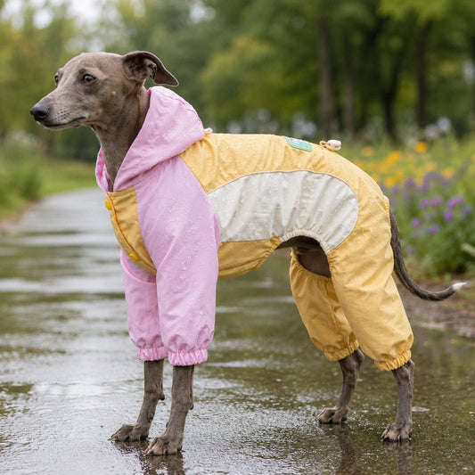Waterproof Dog Rain Suit – Full-Body Mud Protection