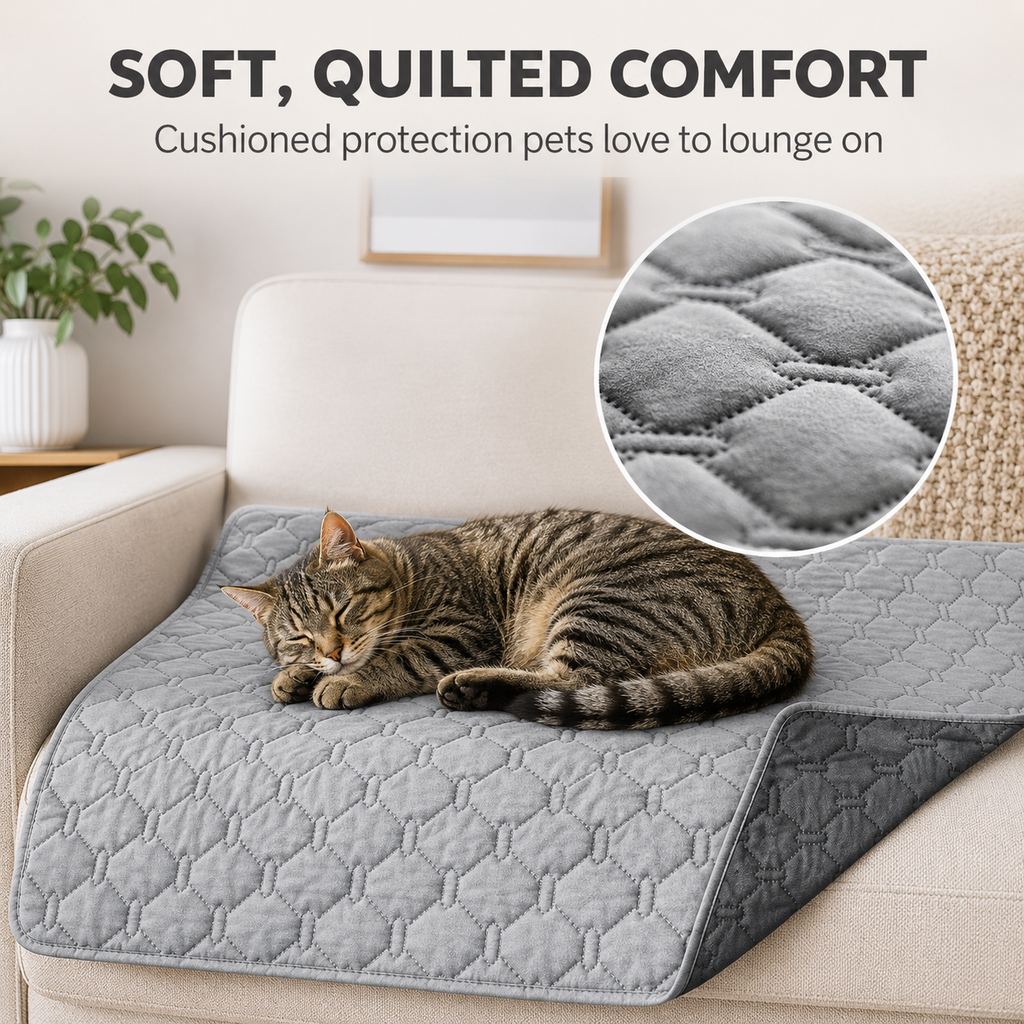 Waterproof Pet Sofa Cover – Protects Couch, Bed & Car