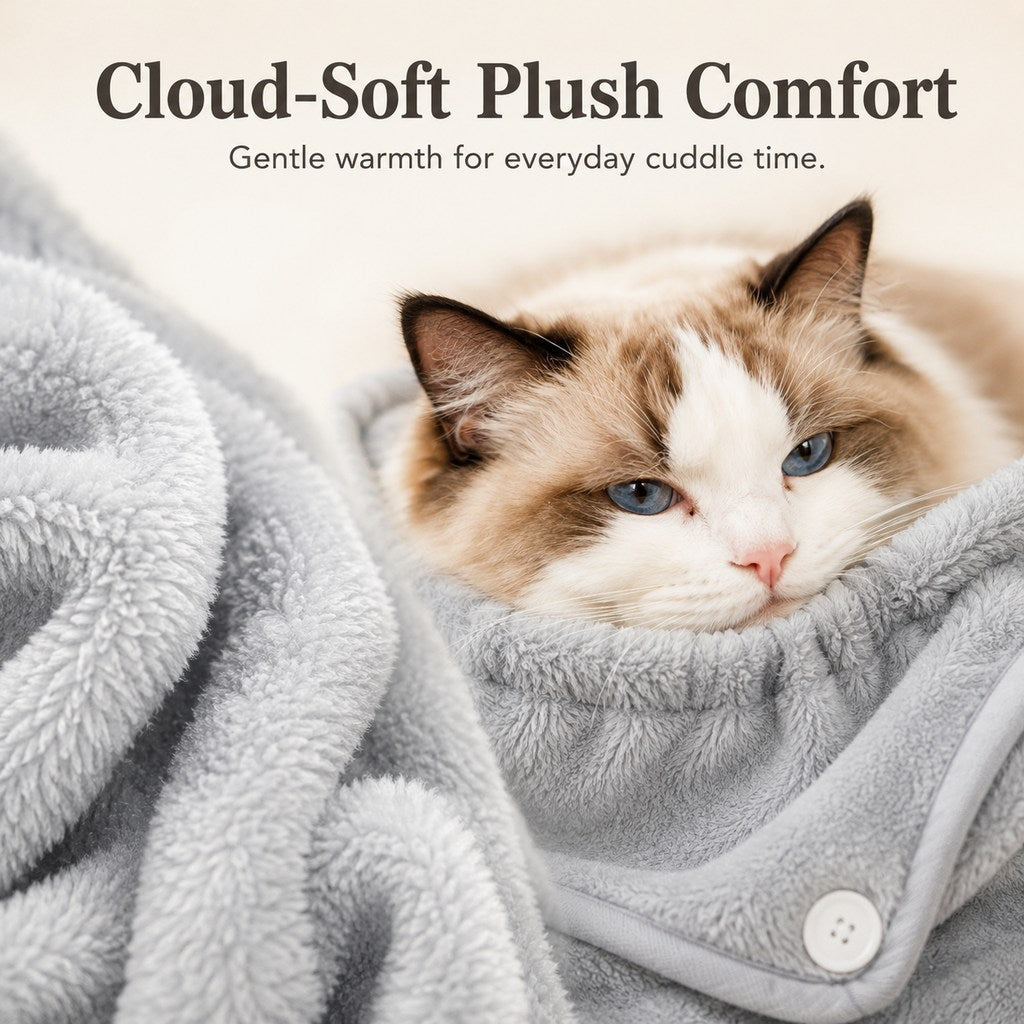 Cat Cuddle Apron – Cozy Lap Pouch, Less Fur