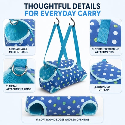 Wearable Pet Carrier Harness – Hands-Free Carry