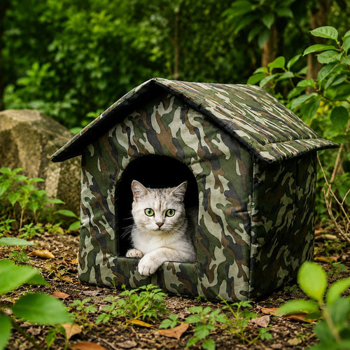 Outdoor Cat House – Weather-Resistant Cozy Shelter