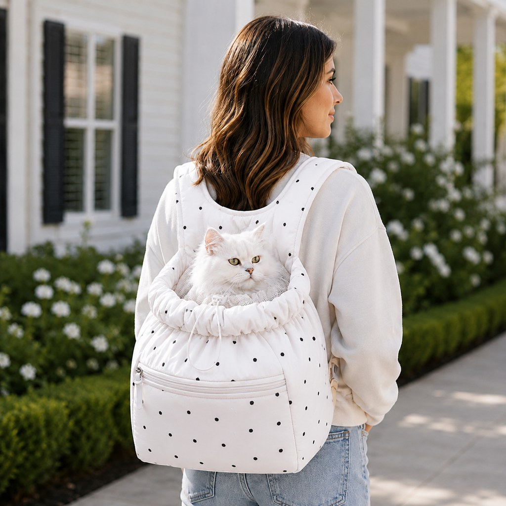 Hands-Free Pet Carrier Backpack – Breathable & Light