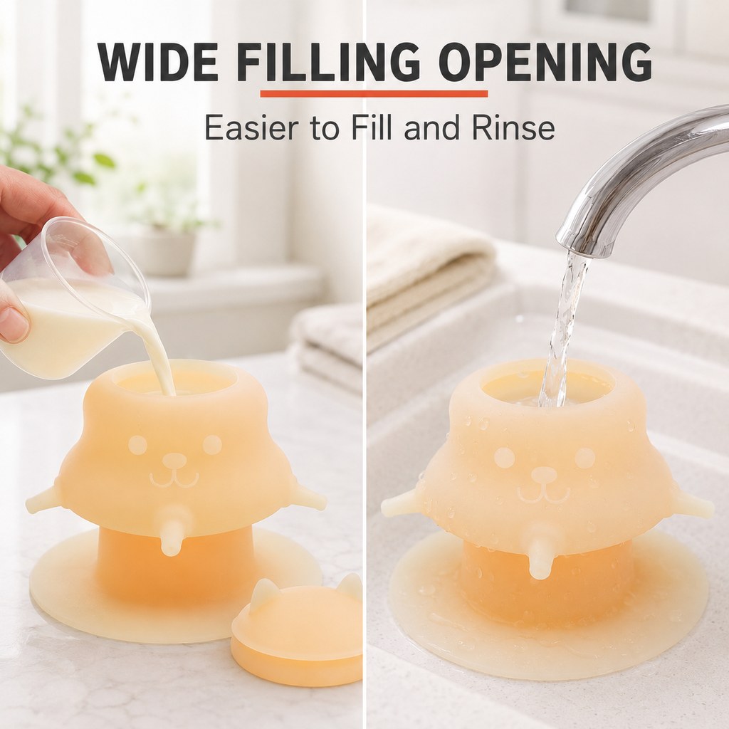 4-Nipple Nursing Feeder – Easy Kitten & Puppy Feeding