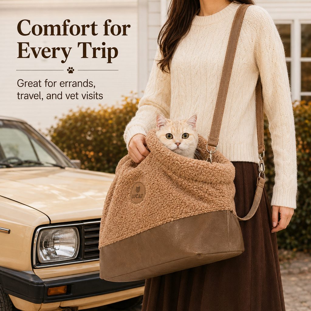 Sherpa Pet Carrier Tote – Warm & Stable