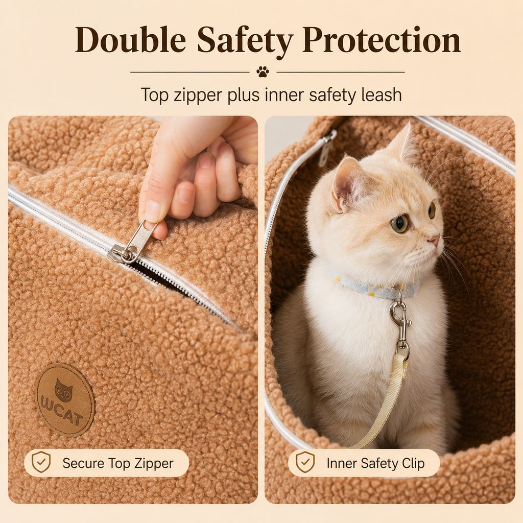 Sherpa Pet Carrier Tote – Warm & Stable