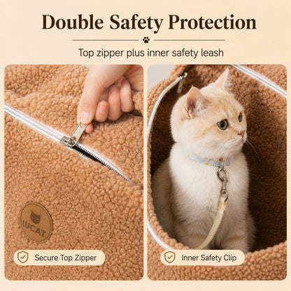 Sherpa Pet Carrier Tote – Warm & Stable