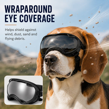 Outdoor Dog Goggles – Dust, Sand & Wind Protection