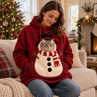 Burgundy / Snowman