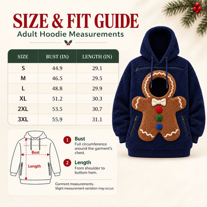 Christmas Pet Pouch Hoodie – Cozy Hands-Free Cuddles