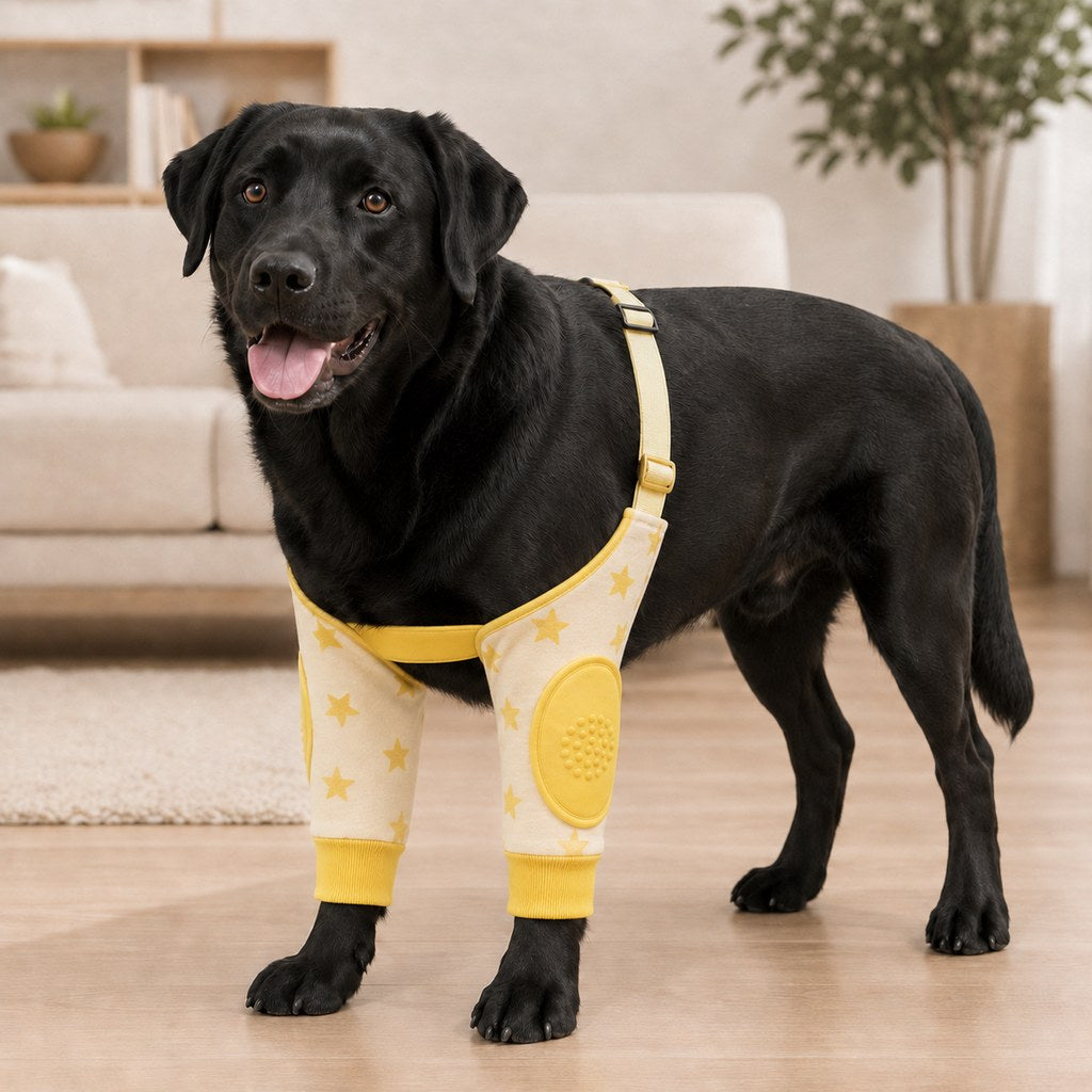 Padded Dog Elbow Sleeves – Hard Floor Protection